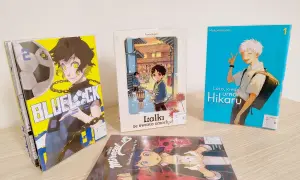 Kolekcja mang, w tym "Blue Lock" i "Lato, kiedy umarł Hikaru", pokazuje, że czy manga to książka pełna historii i emocji.