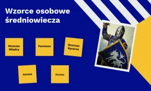 Jakie wzorce osobowe w literaturze średniowiecznej kształtowały wartości?