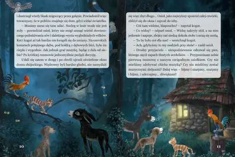 Baśń o czterech muzykantach z Bremy – wartość przyjaźni i współpracy