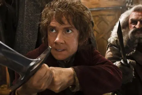 Na której stronie w książce Hobbit jest opis Bilba Bagginsa?