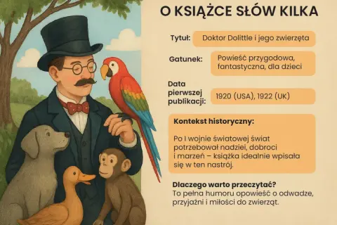 Recenzja książki doktor Dolittle i jego zwierzęta – co warto wiedzieć?