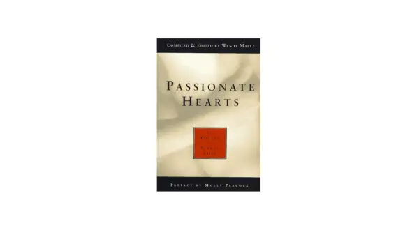 Okładka książki "Passionate Hearts: The Poetry of Sexual Love". Wiersze, które sprawią, że będziesz chciał się kochać.