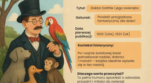 Recenzja książki doktor Dolittle i jego zwierzęta – co warto wiedzieć?