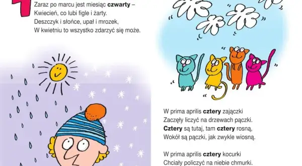 Kalendarzowa wyliczanka wiersz: jak nauczyć dzieci miesięcy w zabawny sposób