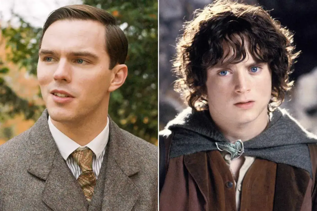 Porównanie: z lewej mężczyzna w garniturze, z prawej Frodo Baggins, czyli jak wygląda hobbit.