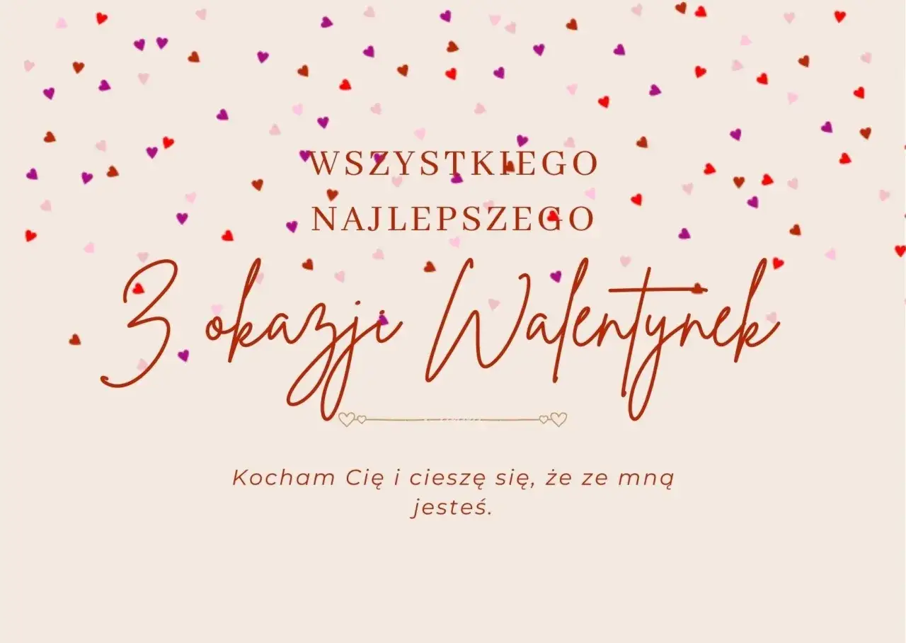 Walentynkowe życzenia: 