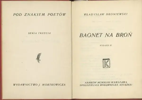 Zdjęcie Bagnet na broń wiersz - analiza patriotycznego przesłania Broniewskiego