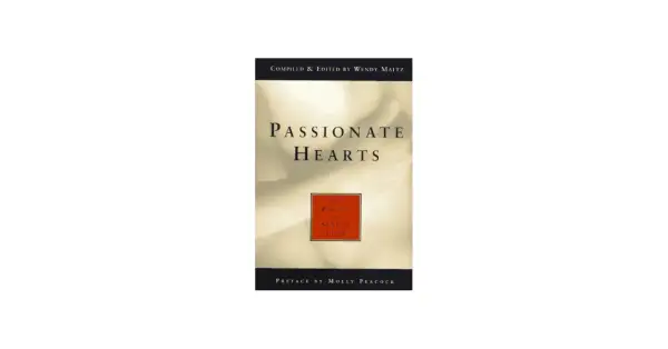 Okładka książki "Passionate Hearts: The Poetry of Sexual Love". Wiersze, które sprawią, że będziesz chciał się kochać.