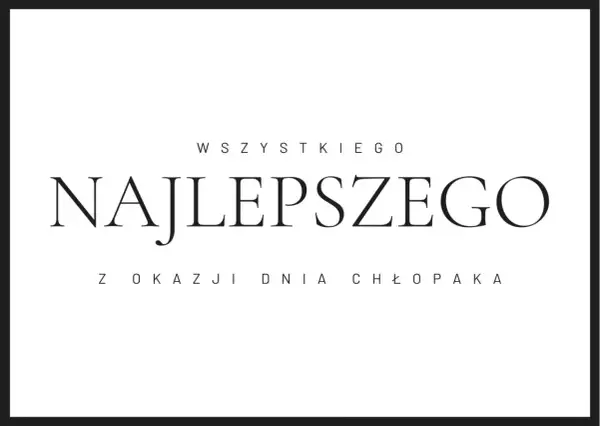 Wszystkiego najlepszego z okazji Dnia Chłopaka! Szukasz słodkich wierszyków dla chłopaka?